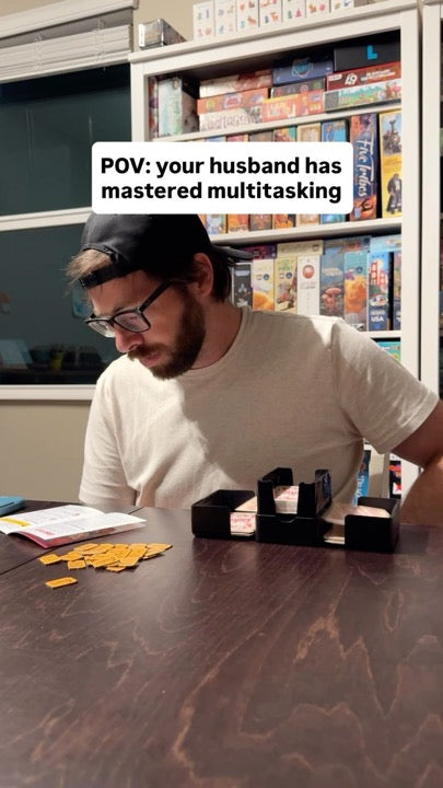 Lotus card shuffler featured by @tabletopfamily