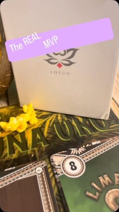 Lotus card shuffler featured by @saltyshufflegames